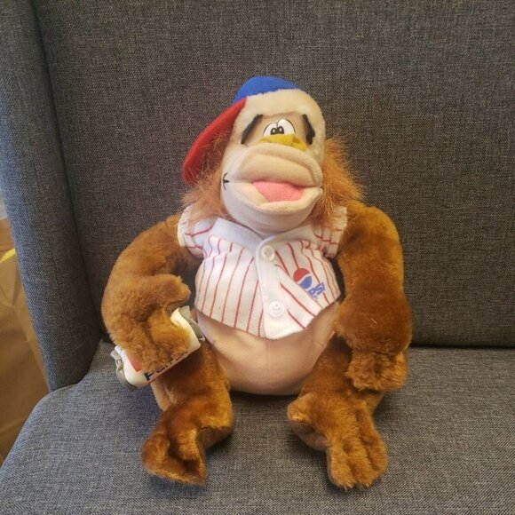 Vintage 1996 PEPSI Advertising 8” Plush Gorilla Nanco! Pepsi Co. RARE! - Picture 1 of 4